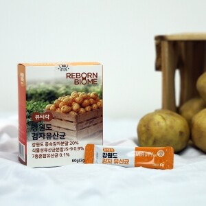 (주)웰빙엘에스,강원도 감자 유산균 60g